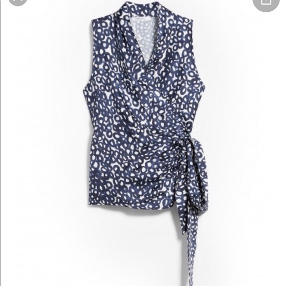 Max Mara Agosta Silk Crepe Top - Picture 2 of 5